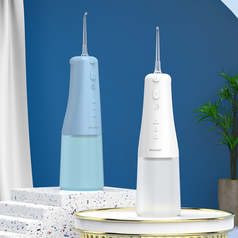 Acqua senza cordone Flosser, portatile Irrigator orale di funzione di massaggio del filo per i denti