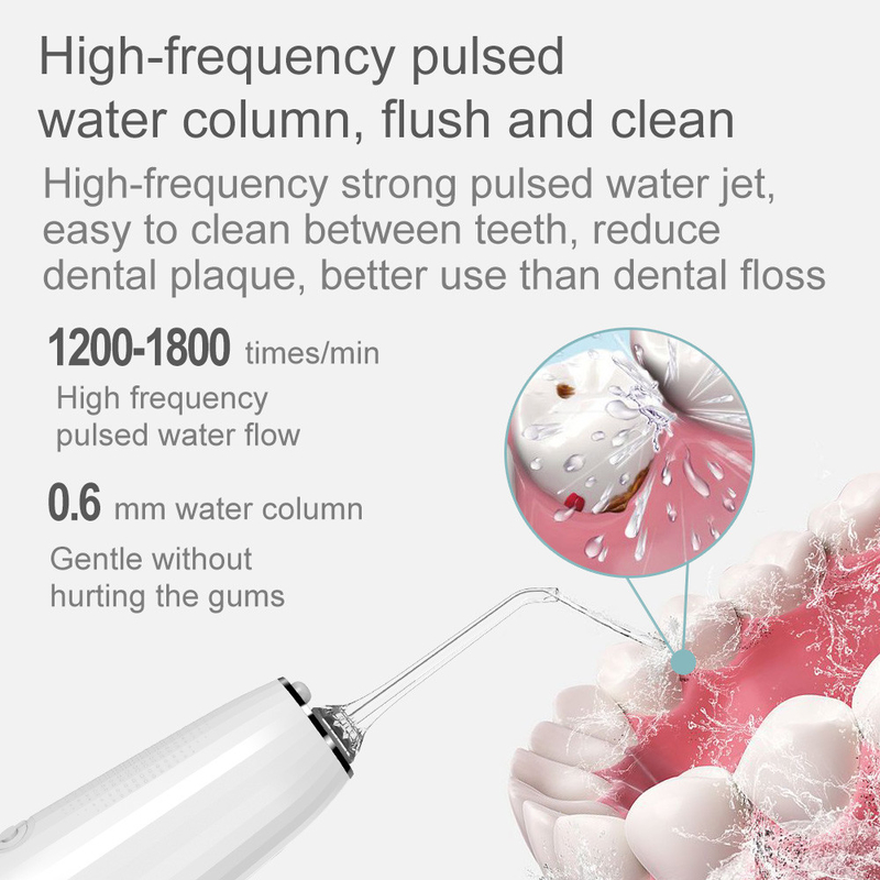 5+ acqua di pulitore orale elettrica di lavoro dei denti di Irrigator di igiene orale del getto di acqua di modi Ipx7 300ml Pik dentario Flosser
