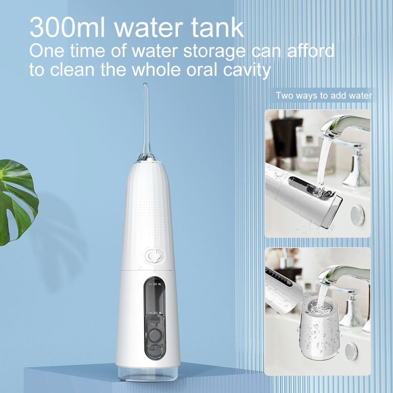 5+ acqua di pulitore orale elettrica di lavoro dei denti di Irrigator di igiene orale del getto di acqua di modi Ipx7 300ml Pik dentario Flosser