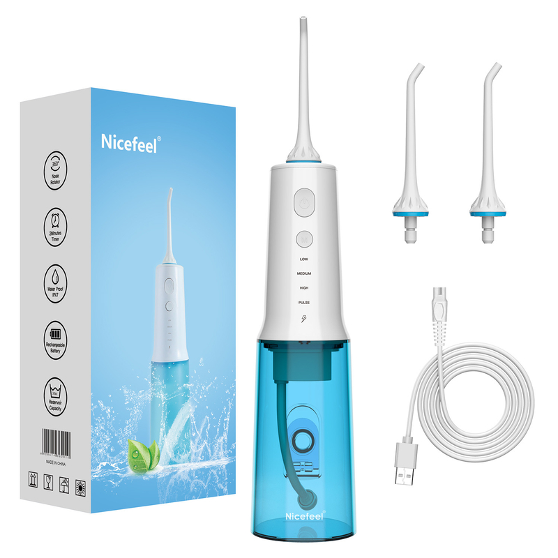 Serbatoio di acqua orale senza cordone di Irrigator 300ml del portatile orale di cura di Nicefeel potente