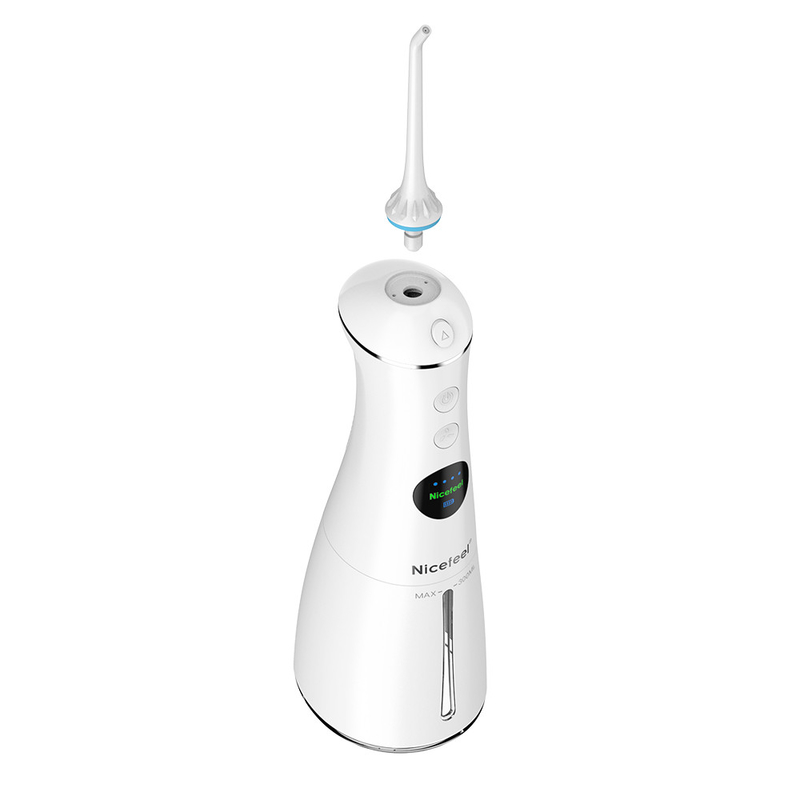 300ml Jet Cordless Water Flosser elettrica, i 6 modi di lavoro innaffiano Jet Dental Flosser