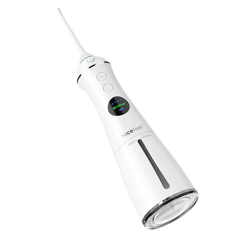 300ml Jet Cordless Water Flosser elettrica, i 6 modi di lavoro innaffiano Jet Dental Flosser