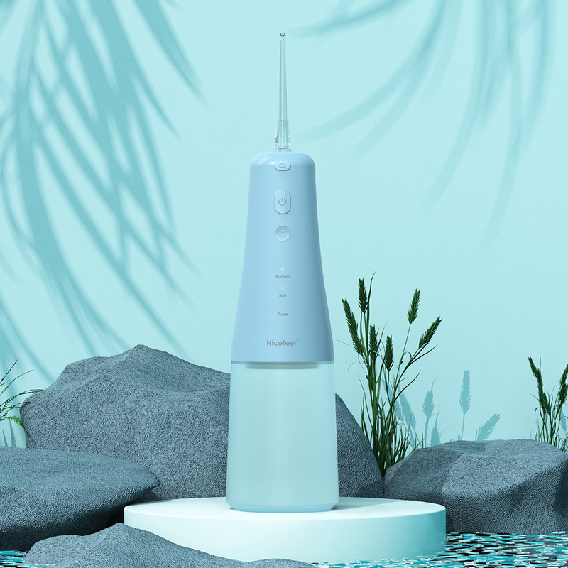 Irrigatore orale IPX7 con getto d'acqua elettrico a getto d'acqua da 300 ml