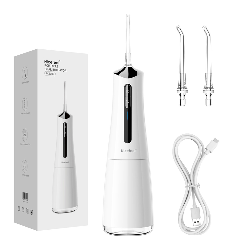 4 modalità di lavoro 300ml Electric Jet Cordless Portable Water Flosser Pulizia orale