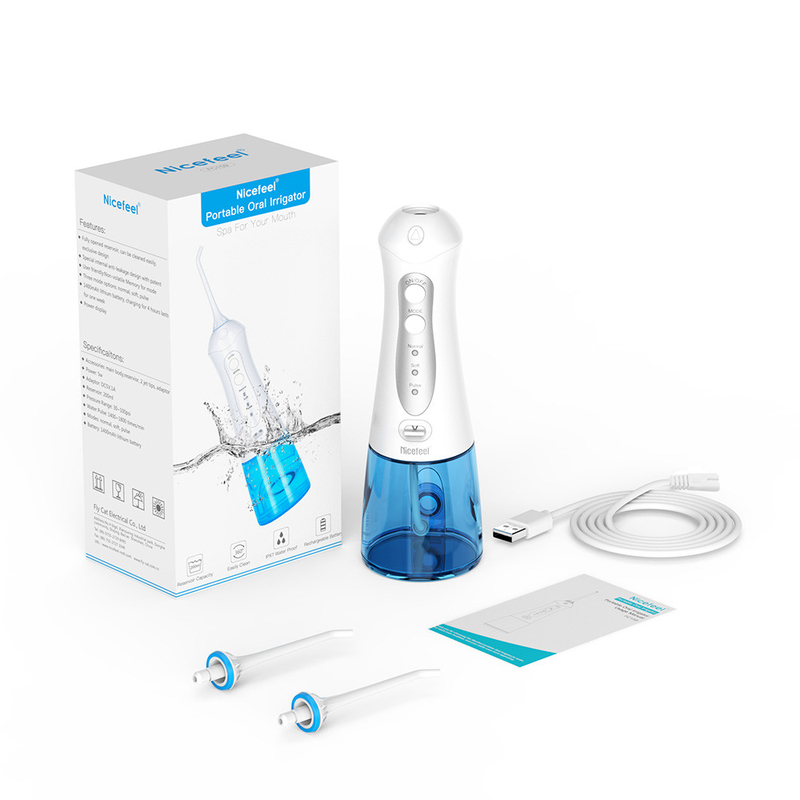 300ml IPX7 Electric Jet Mini Cordless Portable Water Flosser Detergente per denti