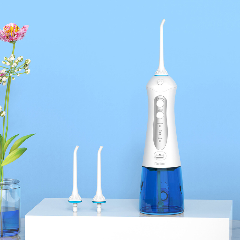 300ml IPX7 Electric Jet Mini Cordless Portable Water Flosser Detergente per denti
