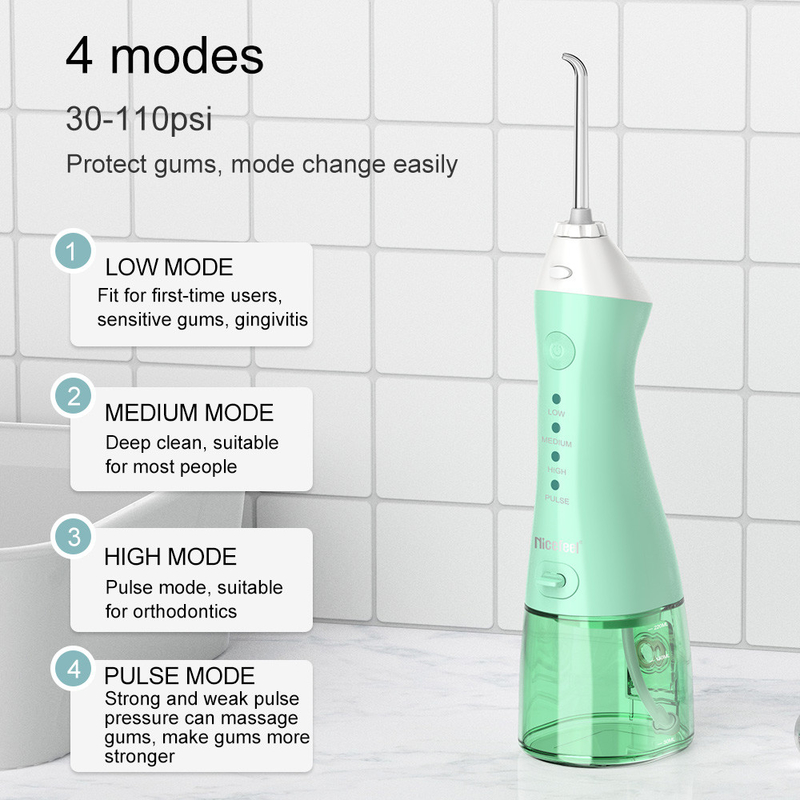 Home Travel 300ML IPX7 Irrigatore orale dentale cordless impermeabile portatile
