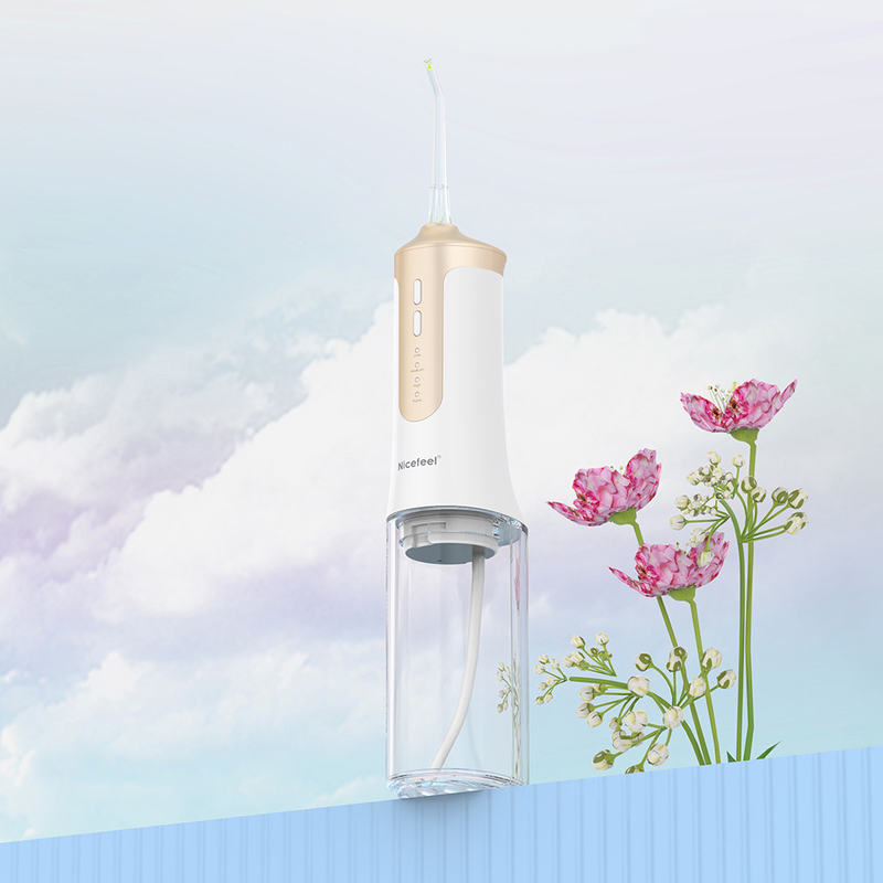 Acqua elettrica Jet Cordless Portable Water Flosser IPX7 300ml del pulitore dei denti