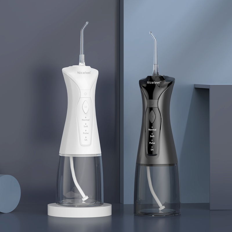 Tipo acqua senza cordone di carico Flosser di Nicefeel dell'ABS di C 4 ore velocemente che fanno pagare