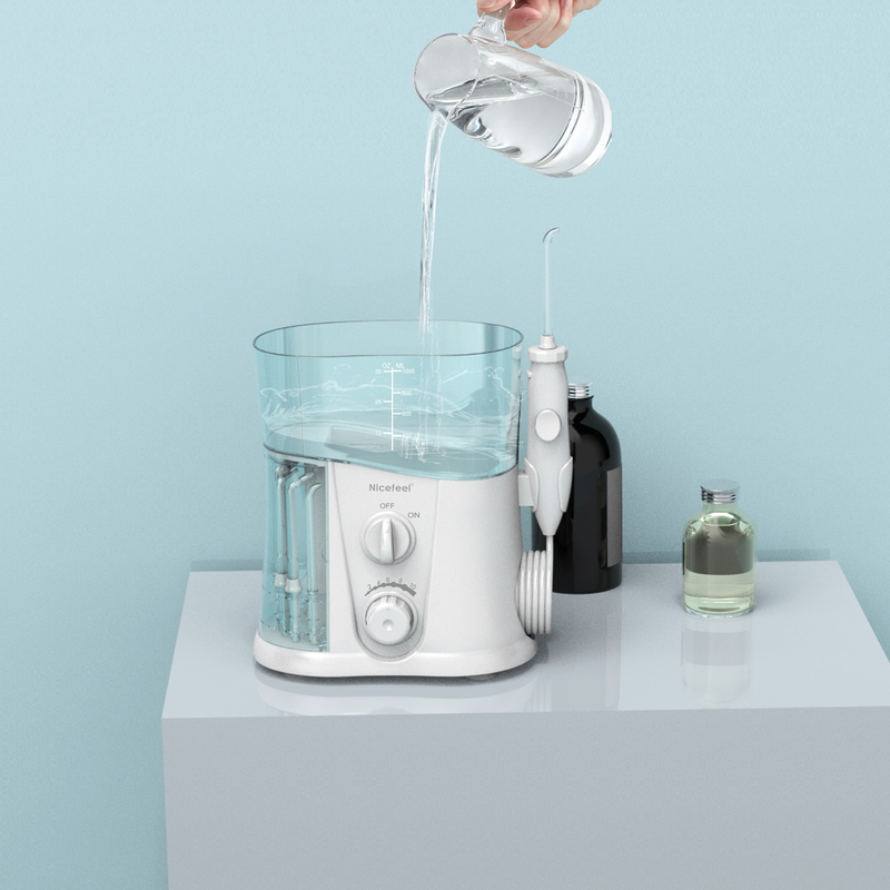 L'acqua bianca Flosser del carro armato con l'ABS del commestibile dota per cura orale