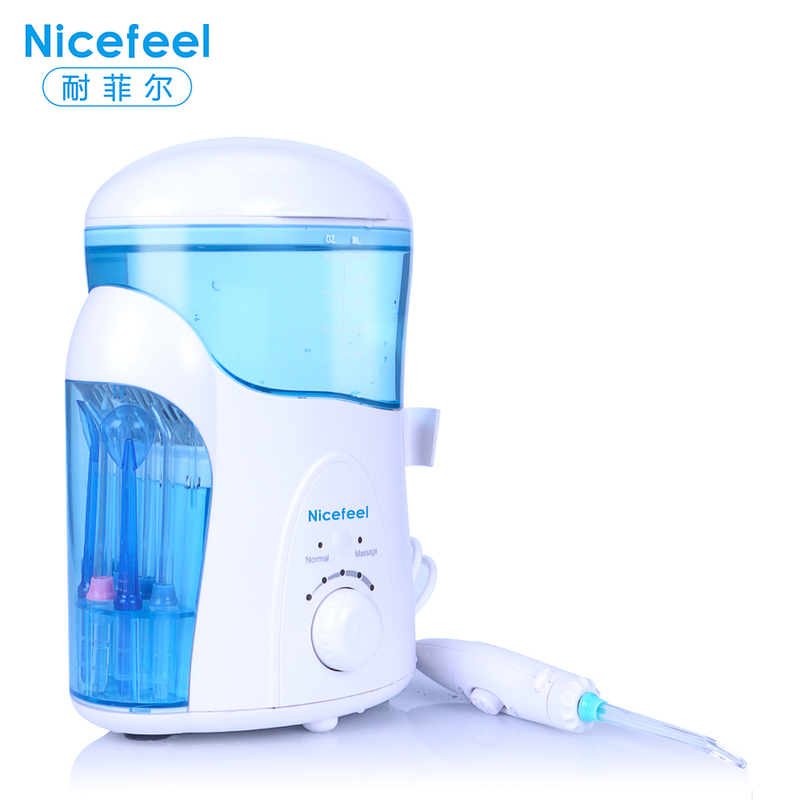 Acqua portatile Flosser di viaggio con pressione materiale dell'adattatore 1A e di acqua 30-125PSI dell'ABS