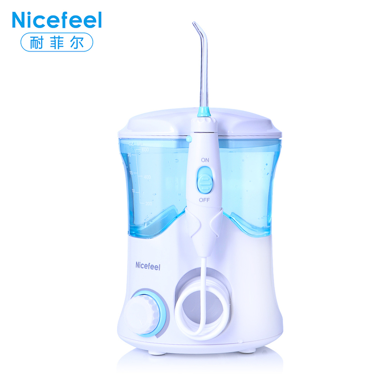 Acqua senza cordone Flosser 1400mAh 300ml di Nicefeel dell'ABS 4 ore che fanno pagare tempo