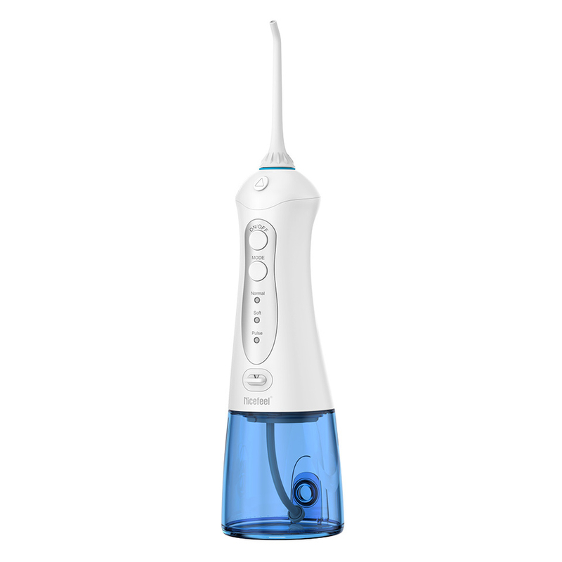 25.2 X 17.7 X 10.2 cm Flosser portatile per acqua con ugello ABS alimentare 2.5 mm