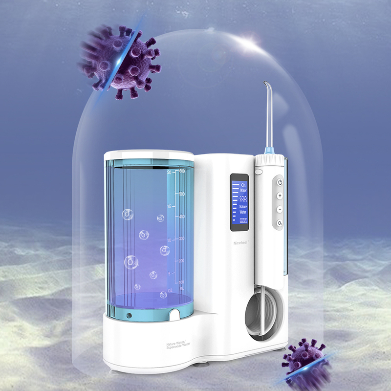 Acqua a temperatura ambiente uccide virus e batteri Irrigatore orale - 197x120x205mm Dimensione