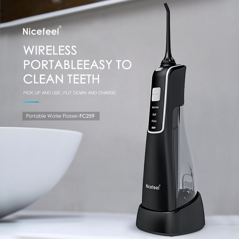 Acqua di carico senza fili portatile Flosser, denti orali di Irrigator che puliscono massaggio della gomma (modelli di IPX7 Waterproof/3)