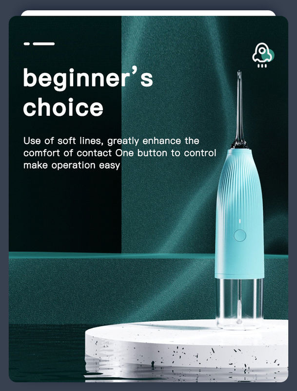 1400-1800 ABS di Mini Water Flosser Food Grade min/di volte per cura orale