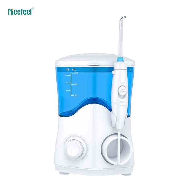 Acqua orale Flosser di capacità di Irrigator 600ml della famiglia di Nicefeel grande per la pulizia dei denti