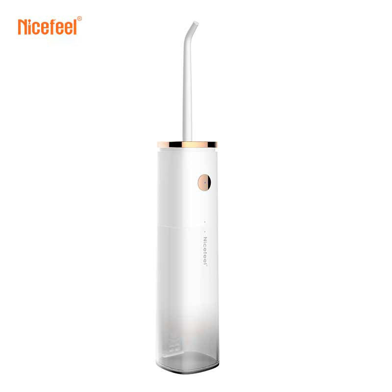 Pulizia profonda portatile di Sonic Cordless Water Flosser Rechargeable con quattro ugelli