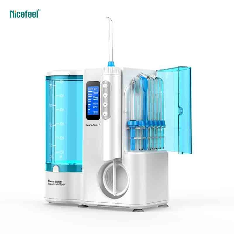 controsoffitto Nicefeel Irrigator orale del carro armato 600ml per cura orale quotidiana