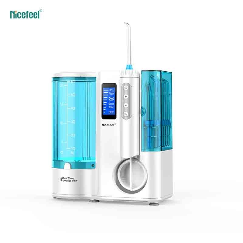 controsoffitto Nicefeel Irrigator orale del carro armato 600ml per cura orale quotidiana